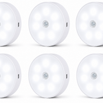 USB Rechargeable Motion Sensor LED Night Light for Closet & Stairs