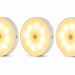 USB Rechargeable Motion Sensor LED Night Light for Closet & Stairs