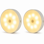 USB Rechargeable Motion Sensor LED Night Light for Closet & Stairs