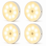 USB Rechargeable Motion Sensor LED Night Light for Closet & Stairs